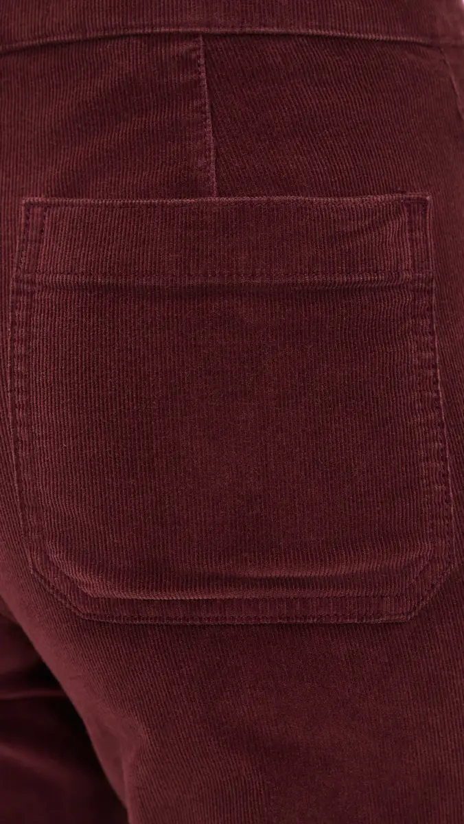 Madewell The Wide Leg Pants In Corduroy Smoked Claret | Thumbnail 6 Madewell The Wide Leg Pants In Corduroy Smoked Claret | Thumbnail 6