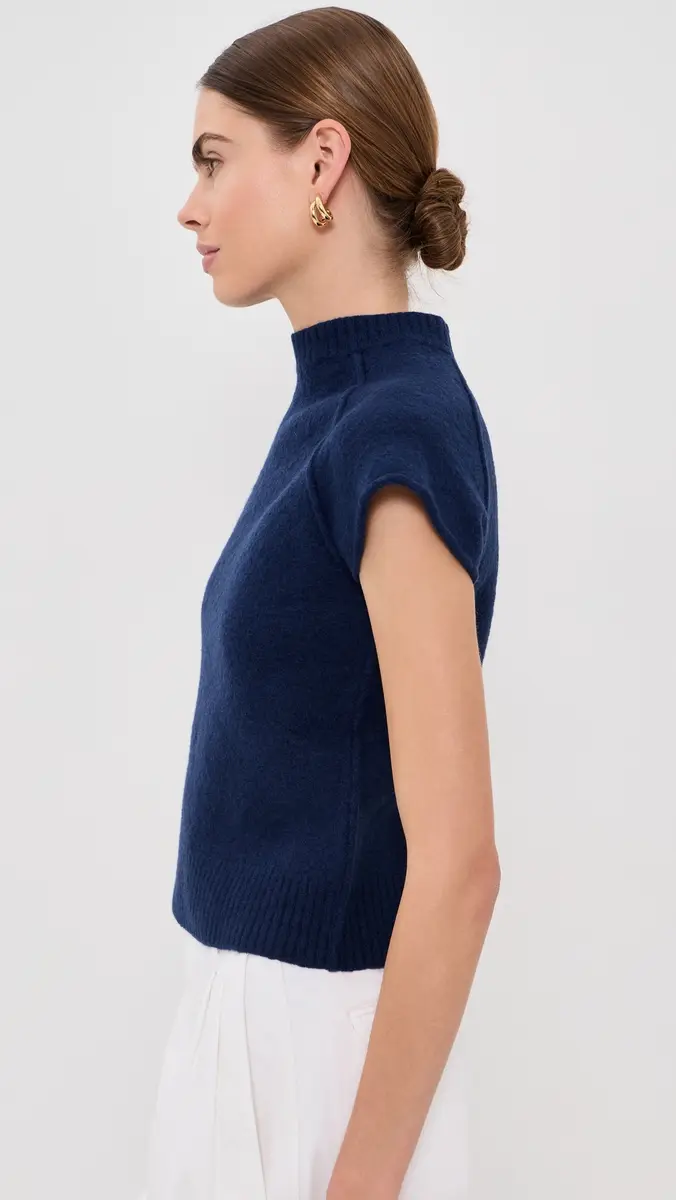 Jil Sander Kimono Sleeve Wool Top | Thumbnail 5