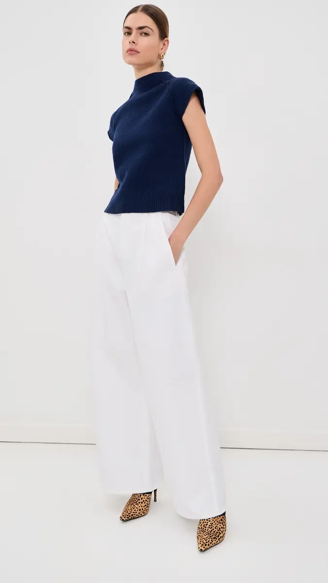 Jil Sander Kimono Sleeve Wool Top | Thumbnail 6
