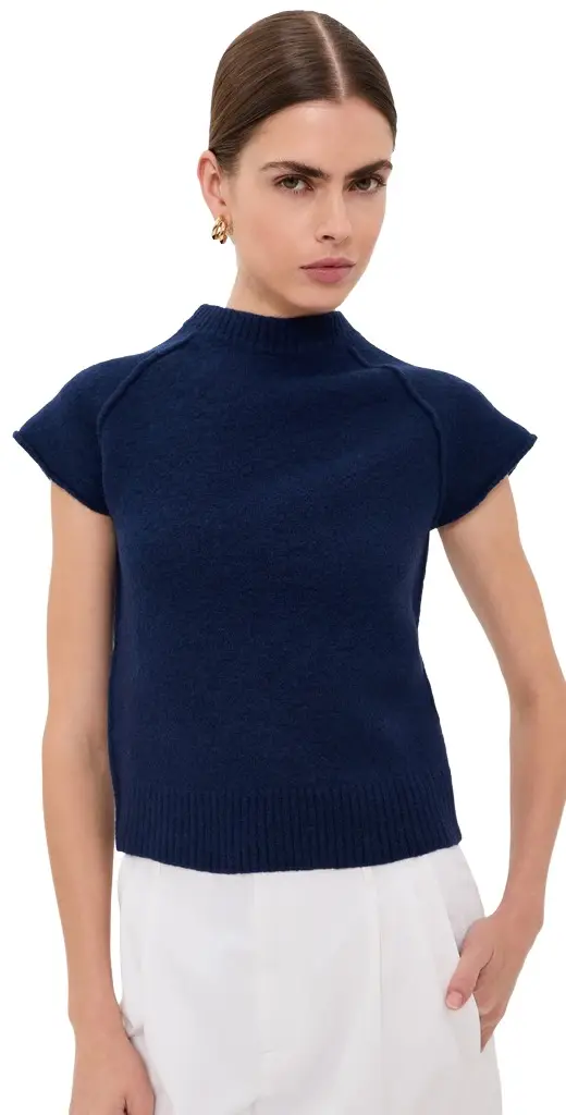Jil Sander Kimono Sleeve Wool Top