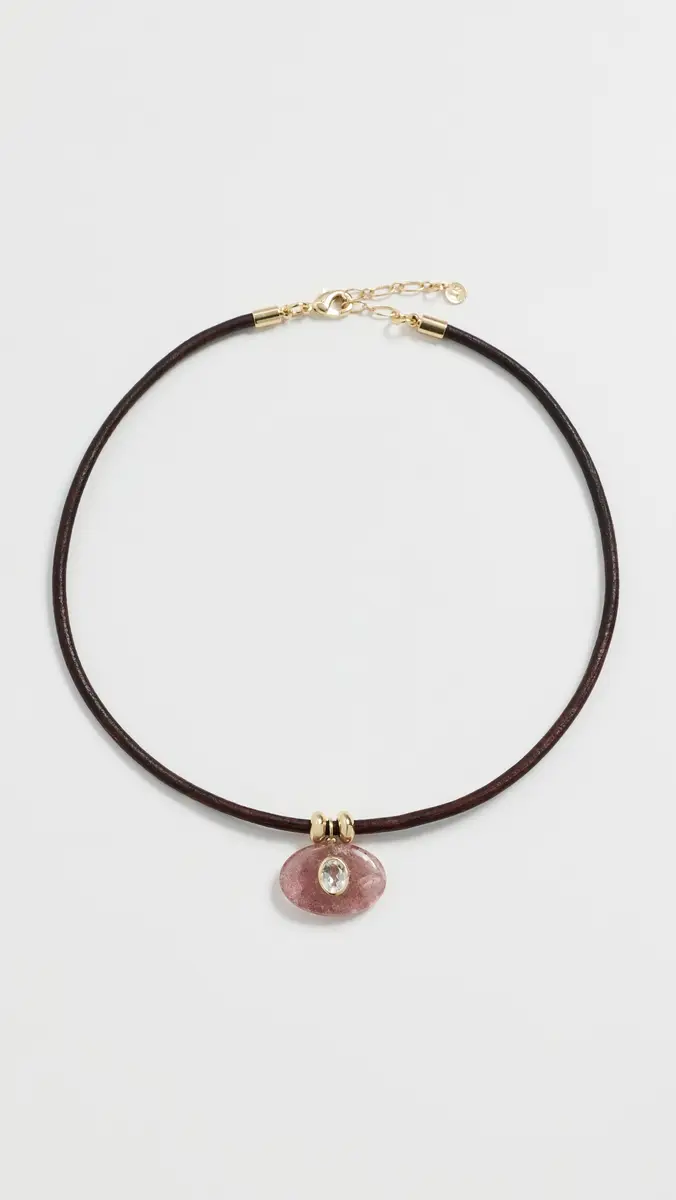 Lacey Ryan Strawberry Moonstone Horizon Necklace | Thumbnail 2 Lacey Ryan Strawberry Moonstone Horizon Necklace | Thumbnail 2