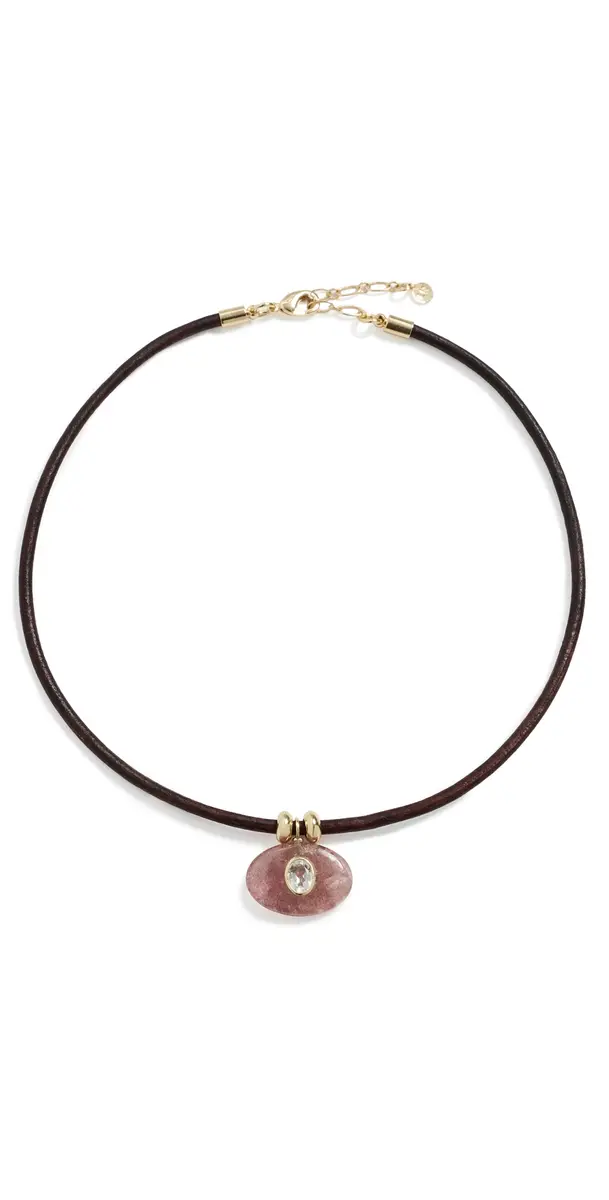 Lacey Ryan Strawberry Moonstone Horizon Necklace