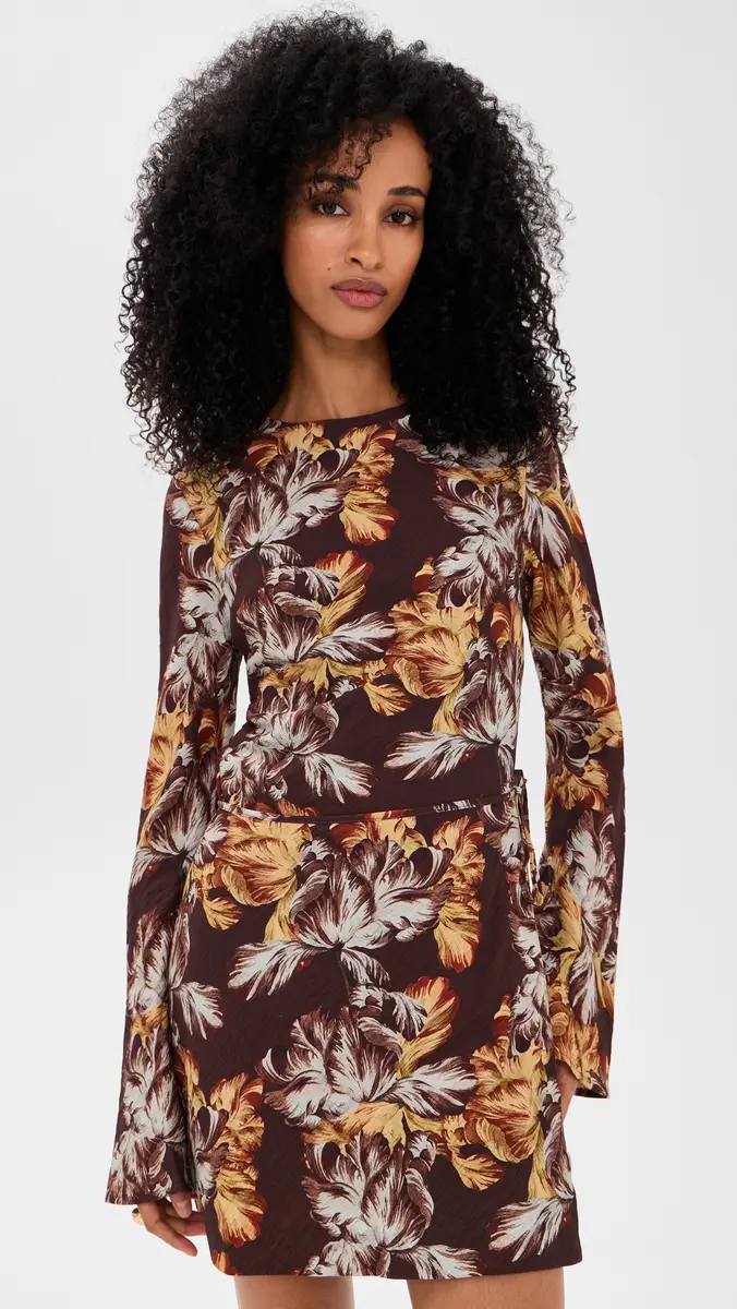 MINKPINK Tahlia Sleeved Mini Dress | Thumbnail 2