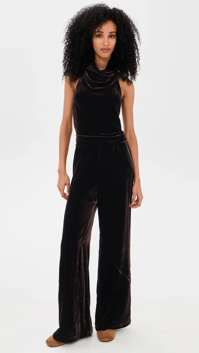 Paris Georgia Back Wrap Velvet Top | Thumbnail 5 Paris Georgia Back Wrap Velvet Top | Thumbnail 5