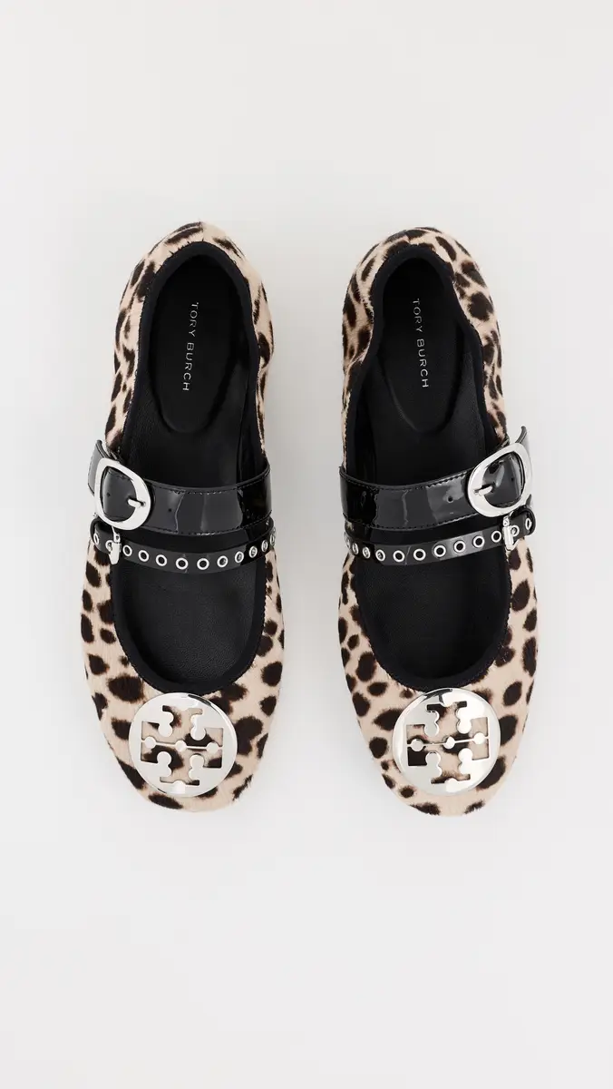 Tory Burch Reva Punk Travel Ballet Flats | Thumbnail 2 Tory Burch Reva Punk Travel Ballet Flats | Thumbnail 2
