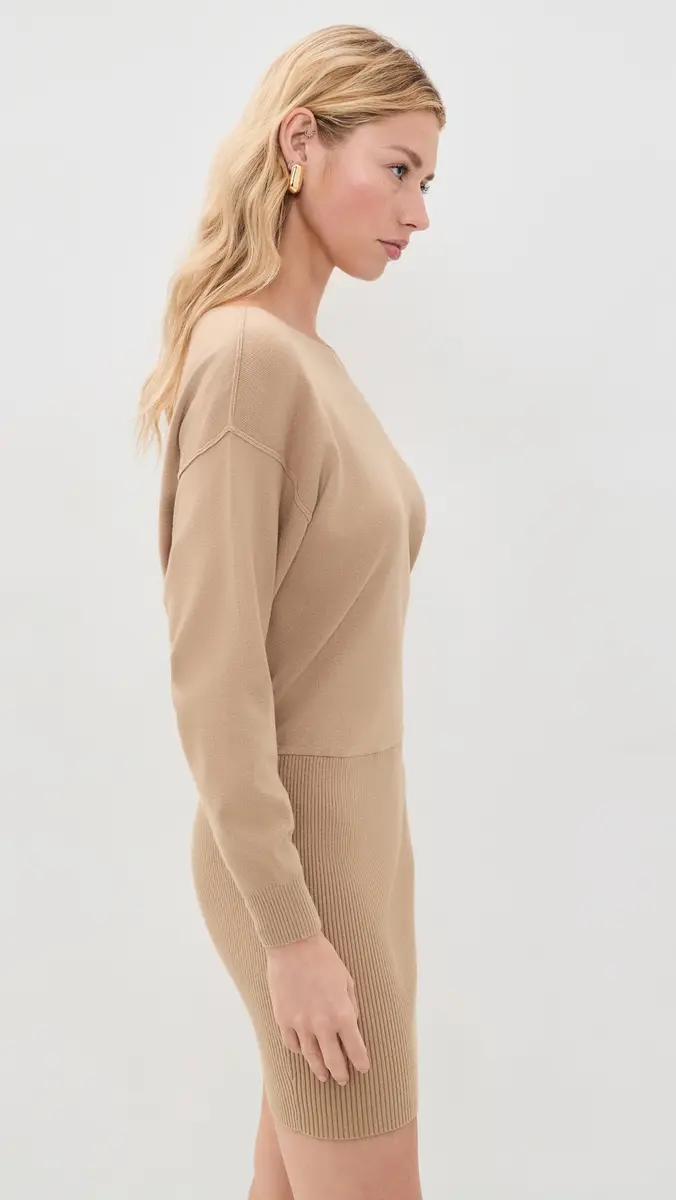 Line & Dot Favorite Sweater Mini Dress | Thumbnail 4 Line & Dot Favorite Sweater Mini Dress | Thumbnail 4