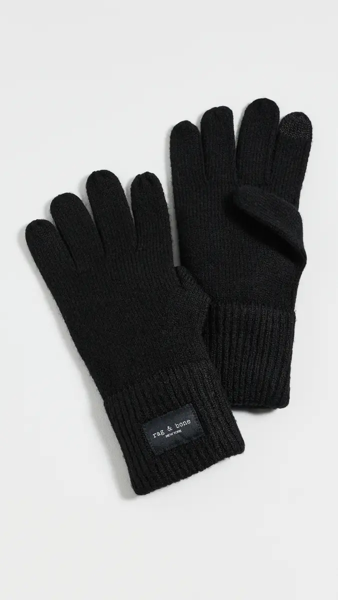 rag & bone Blake Wool Blend Tech Gloves | Thumbnail 2 rag & bone Blake Wool Blend Tech Gloves | Thumbnail 2