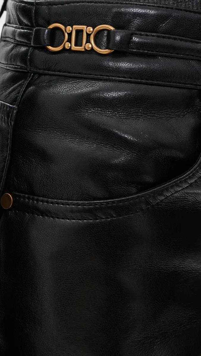 PAIGE Emilie Leather Blend Pants | Thumbnail 6 PAIGE Emilie Leather Blend Pants | Thumbnail 6