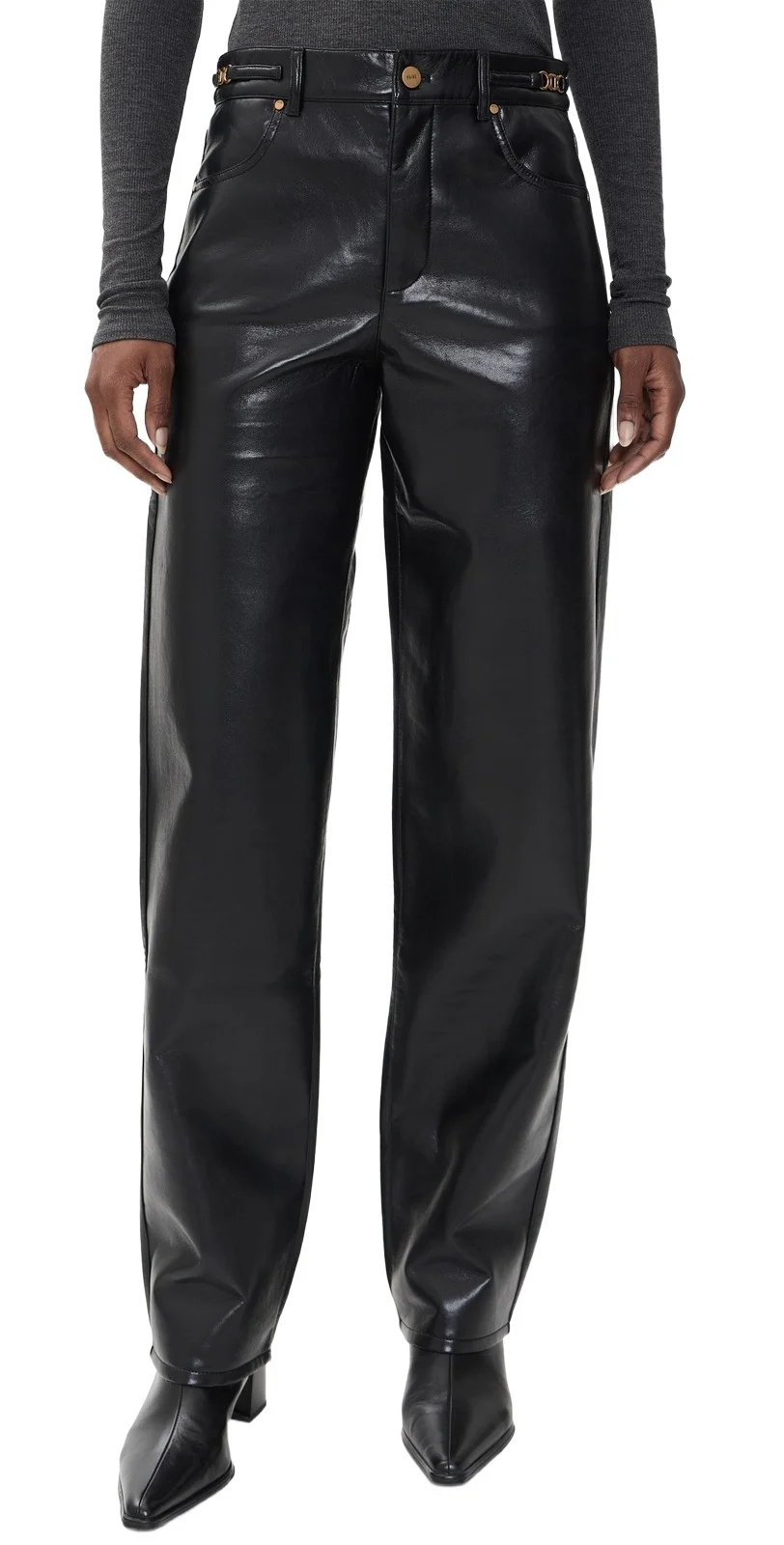 Emilie Leather Blend Pants Emilie Leather Blend Pants