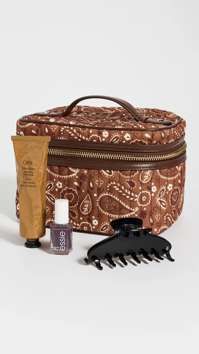 Stoney Clover Lane Bandana Print Vanity Case | Thumbnail 4