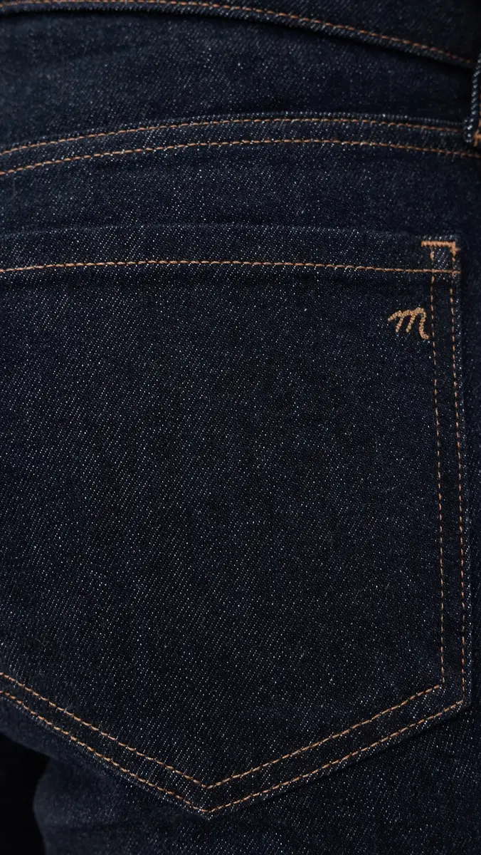 Madewell The Jules Slim Straight Jeans In Rinse Wash Rinse Wash | Thumbnail 6 Madewell The Jules Slim Straight Jeans In Rinse Wash Rinse Wash | Thumbnail 6