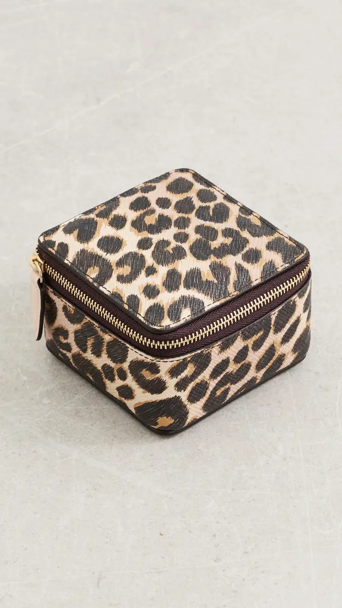 Smythson Medium Leopard Trinket Case | Thumbnail 2