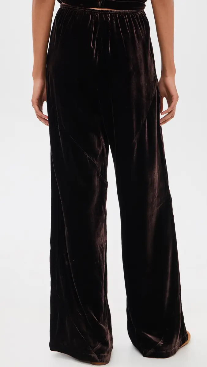 Paris Georgia Velvet Bias Lounge Pants | Thumbnail 3 Paris Georgia Velvet Bias Lounge Pants | Thumbnail 3