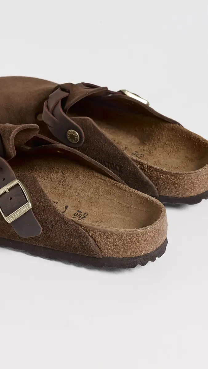 Birkenstock Boston Braided Clogs | Thumbnail 4 Birkenstock Boston Braided Clogs | Thumbnail 4