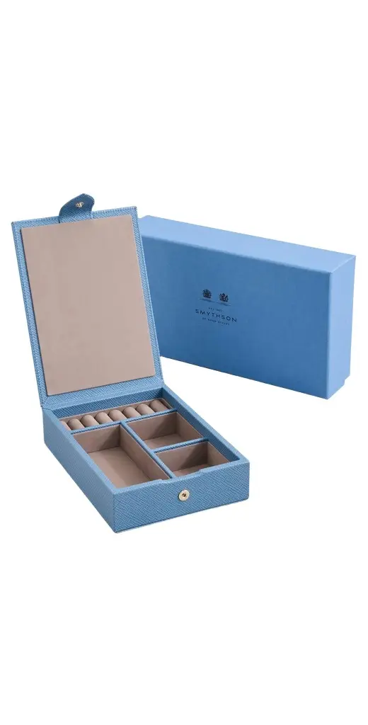 Smythson Travel Tray Jewelry Box