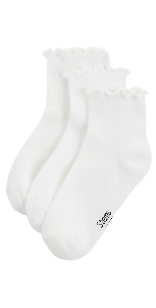 Everyday Classic Ruffle Socks 3 Pack Everyday Classic Ruffle Socks 3 Pack