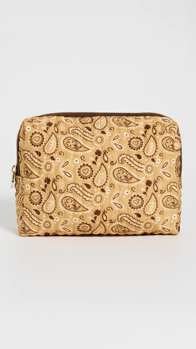 Stoney Clover Lane Large Bandana Print Canvas Pouch | Thumbnail 2