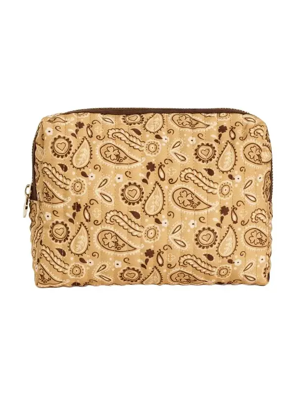 Stoney Clover Lane Large Bandana Print Canvas Pouch
