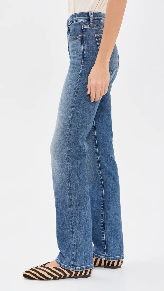 Madewell The Straight Jeans In Super Stretch Denim | Thumbnail 4 Madewell The Straight Jeans In Super Stretch Denim | Thumbnail 4