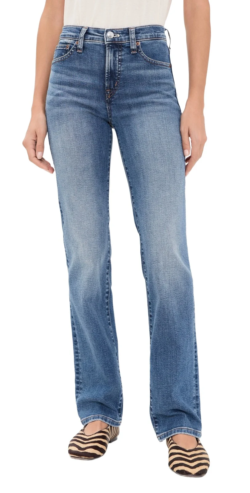 The Straight Jeans In Super Stretch Denim The Straight Jeans In Super Stretch Denim
