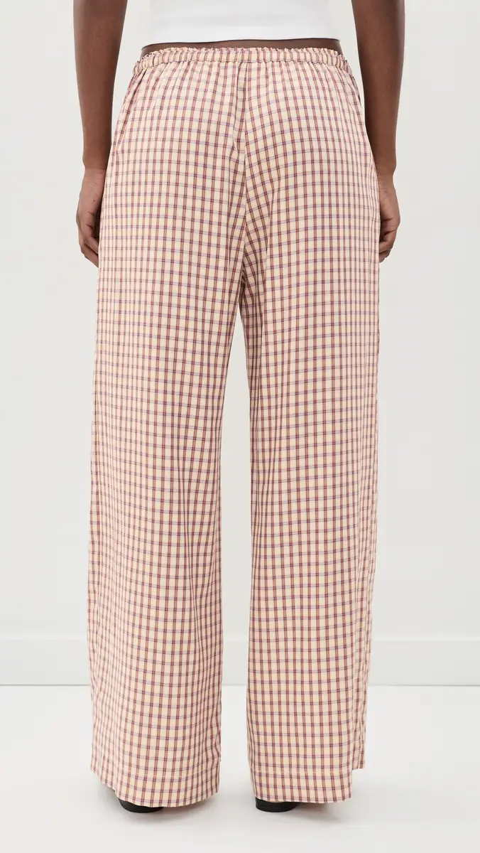 DONNI. DONNI. The Tencel Plaid Tie Pants | Thumbnail 3 DONNI. DONNI. The Tencel Plaid Tie Pants | Thumbnail 3