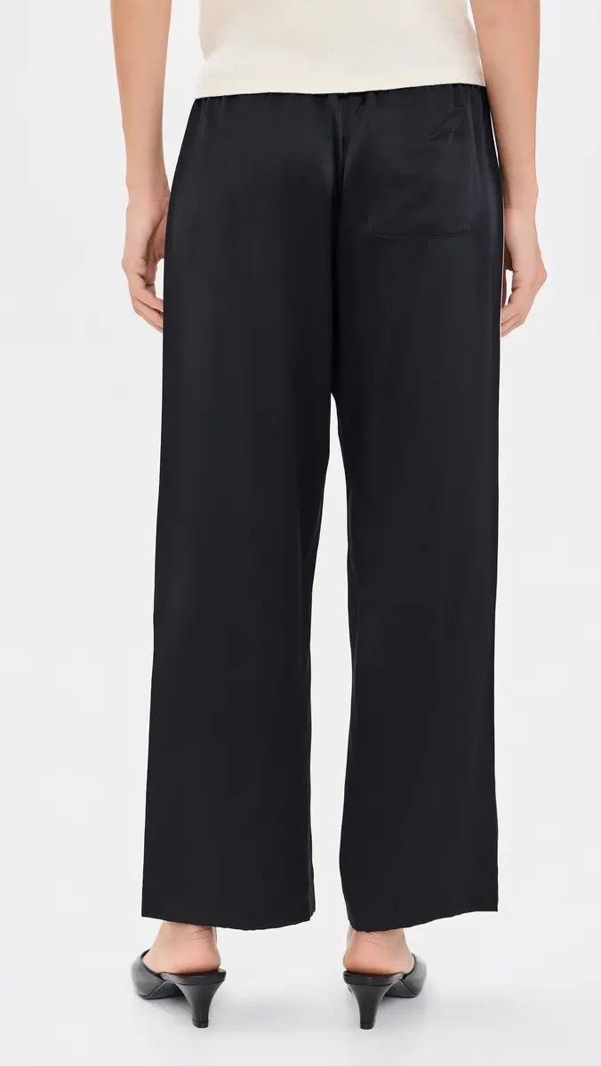 DONNI. DONNI. The Silk Stripe Crop Pants | Thumbnail 3 DONNI. DONNI. The Silk Stripe Crop Pants | Thumbnail 3