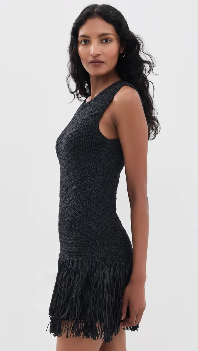 SIMONMILLER Mira Crochet Mini Dress | Thumbnail 4