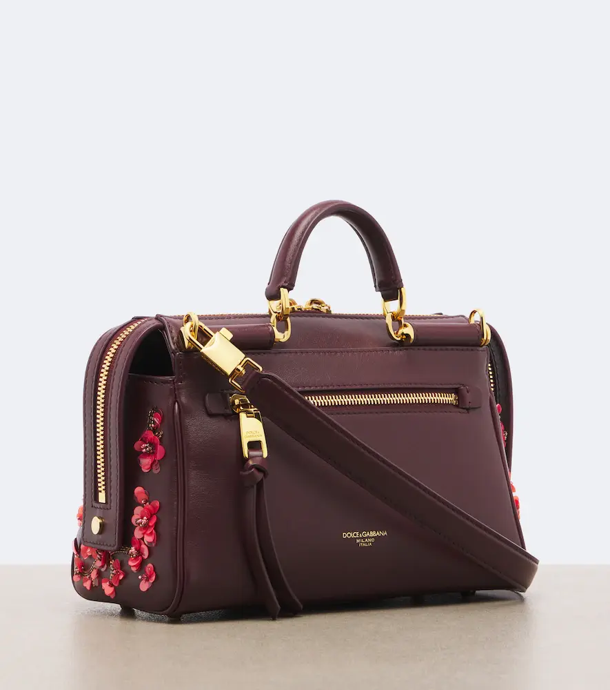 Dolce & Gabbana Vittoria Medium leather top-handle bag | Thumbnail 2