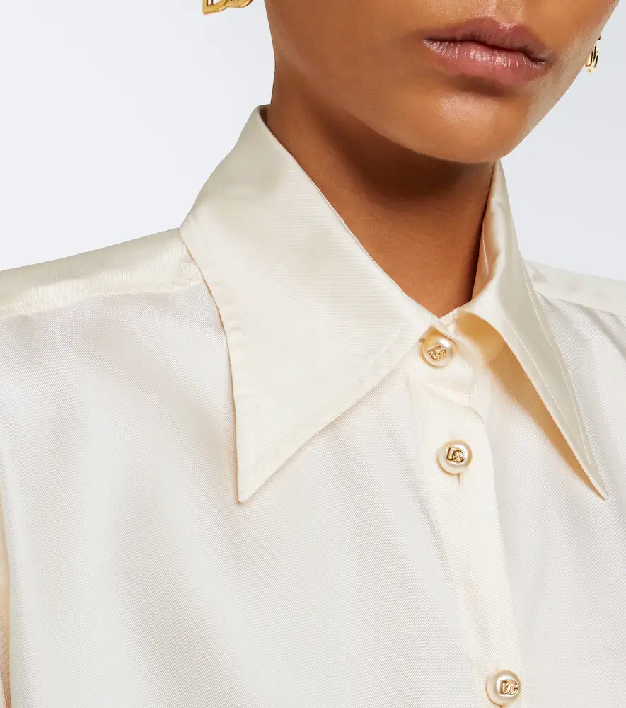 Dolce & Gabbana Silk satin shirt | Thumbnail 3 Dolce & Gabbana Silk satin shirt | Thumbnail 3