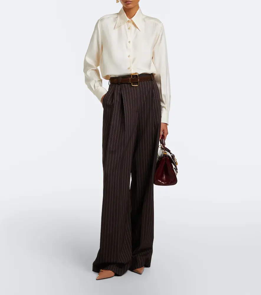 Dolce & Gabbana Silk satin shirt | Thumbnail 4 Dolce & Gabbana Silk satin shirt | Thumbnail 4
