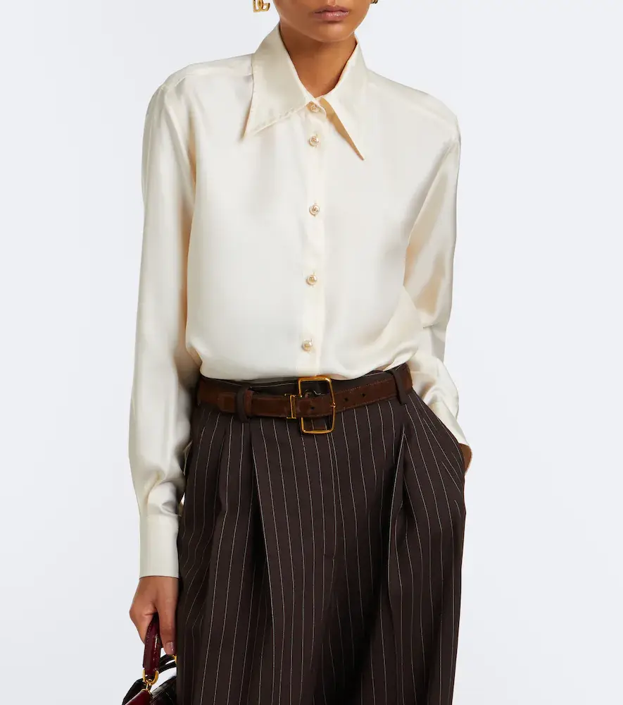 Dolce & Gabbana Silk satin shirt | Thumbnail 7 Dolce & Gabbana Silk satin shirt | Thumbnail 7