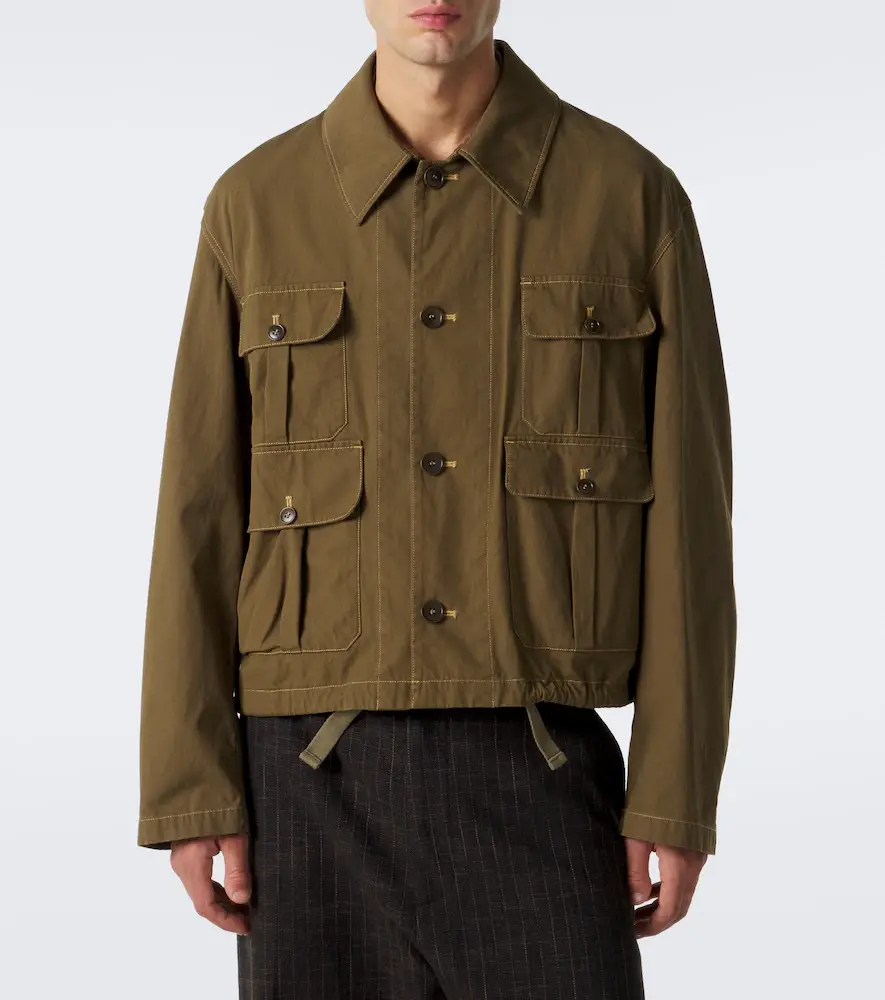 Studio Nicholson Cotton field jacket | Thumbnail 4 Studio Nicholson Cotton field jacket | Thumbnail 4