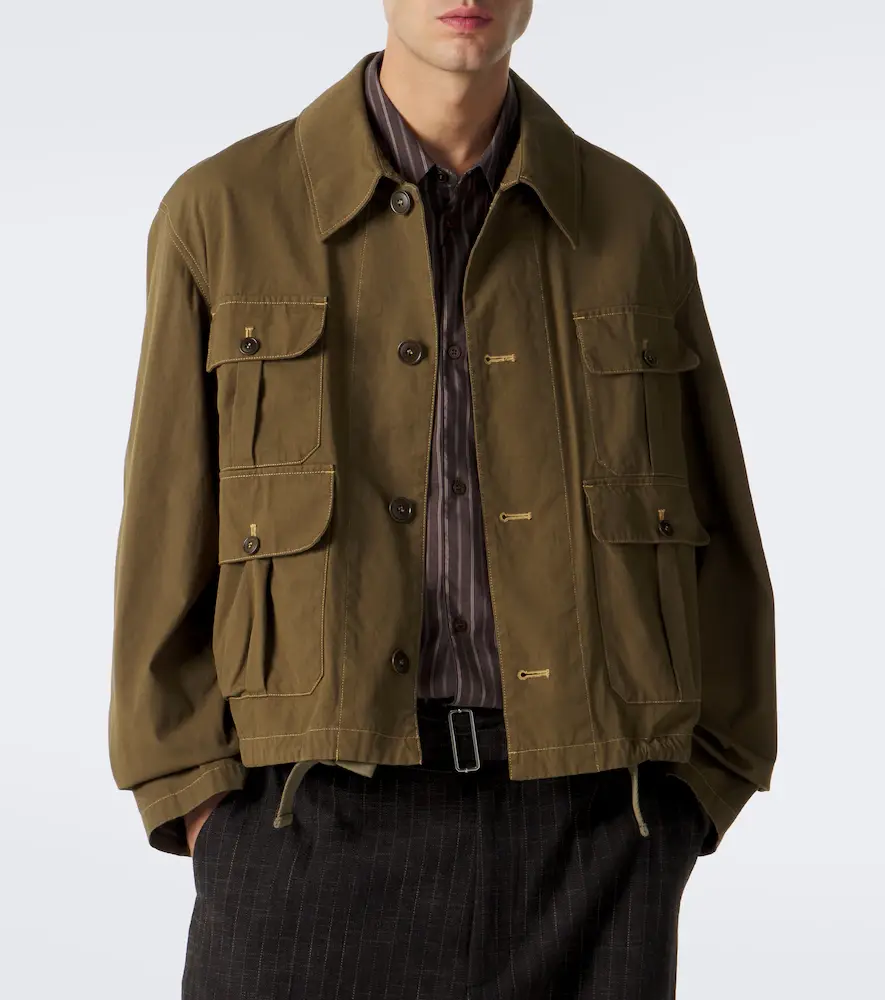Studio Nicholson Cotton field jacket | Thumbnail 7 Studio Nicholson Cotton field jacket | Thumbnail 7