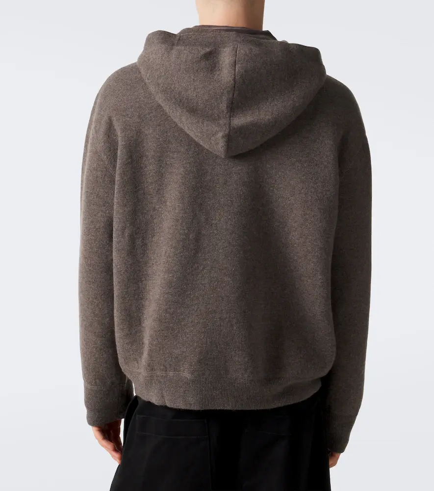 Studio Nicholson Wool and cashmere hoodie | Thumbnail 2 Studio Nicholson Wool and cashmere hoodie | Thumbnail 2