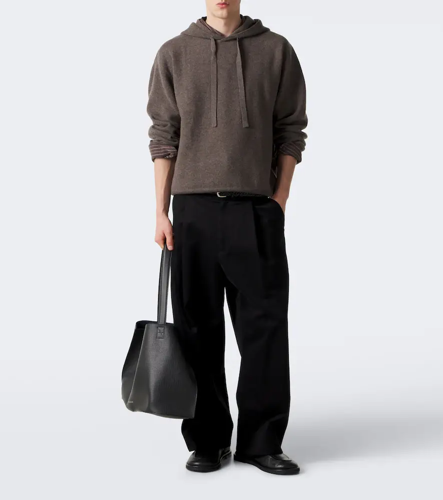 Studio Nicholson Wool and cashmere hoodie | Thumbnail 5 Studio Nicholson Wool and cashmere hoodie | Thumbnail 5