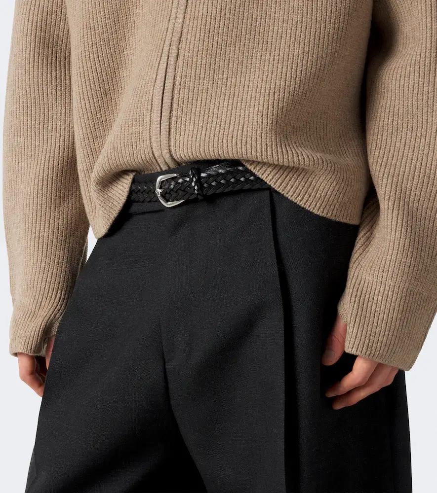 Studio Nicholson Ribbed-knit wool zip-up sweater | Thumbnail 5 Studio Nicholson Ribbed-knit wool zip-up sweater | Thumbnail 5