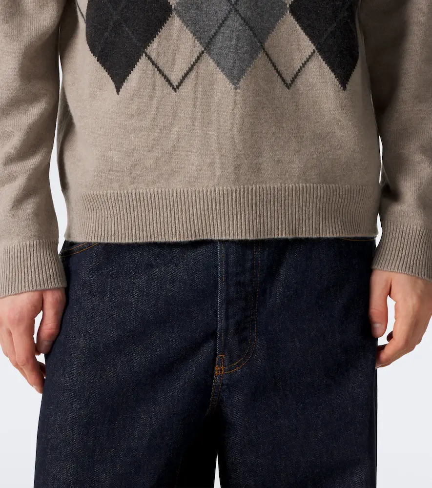 Arch4 Mr Hambley argyle cashmere sweater | Thumbnail 5 Arch4 Mr Hambley argyle cashmere sweater | Thumbnail 5