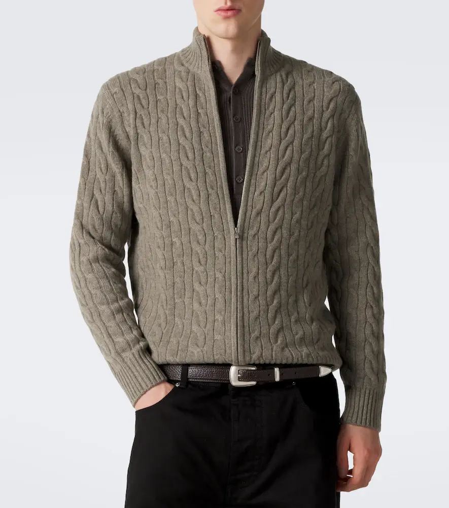 Arch4 Regent Street cable-knit cashmere cardigan | Thumbnail 6 Arch4 Regent Street cable-knit cashmere cardigan | Thumbnail 6