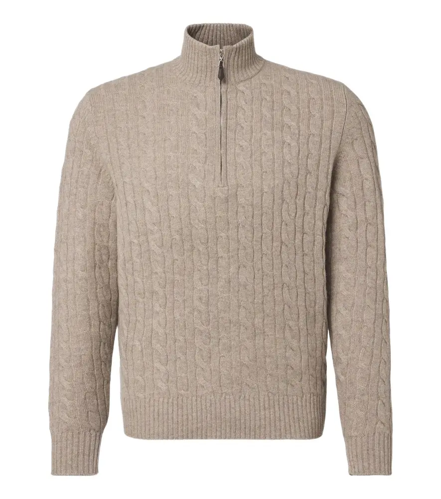 Arch4 Thames cable-knit cashmere sweater