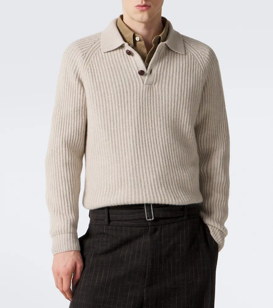 Arch4 Mr Darius cashmere polo sweater | Thumbnail 2 Arch4 Mr Darius cashmere polo sweater | Thumbnail 2