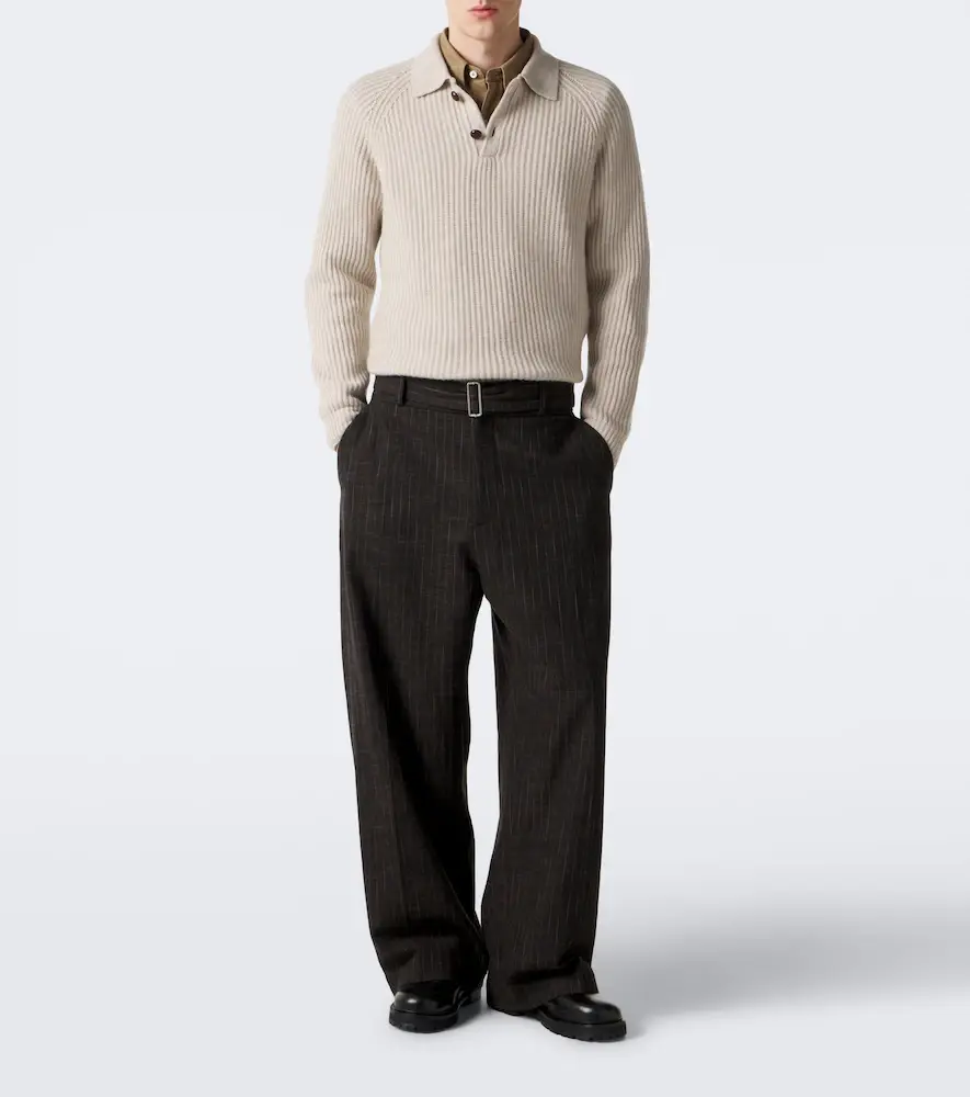 Arch4 Mr Darius cashmere polo sweater | Thumbnail 5 Arch4 Mr Darius cashmere polo sweater | Thumbnail 5