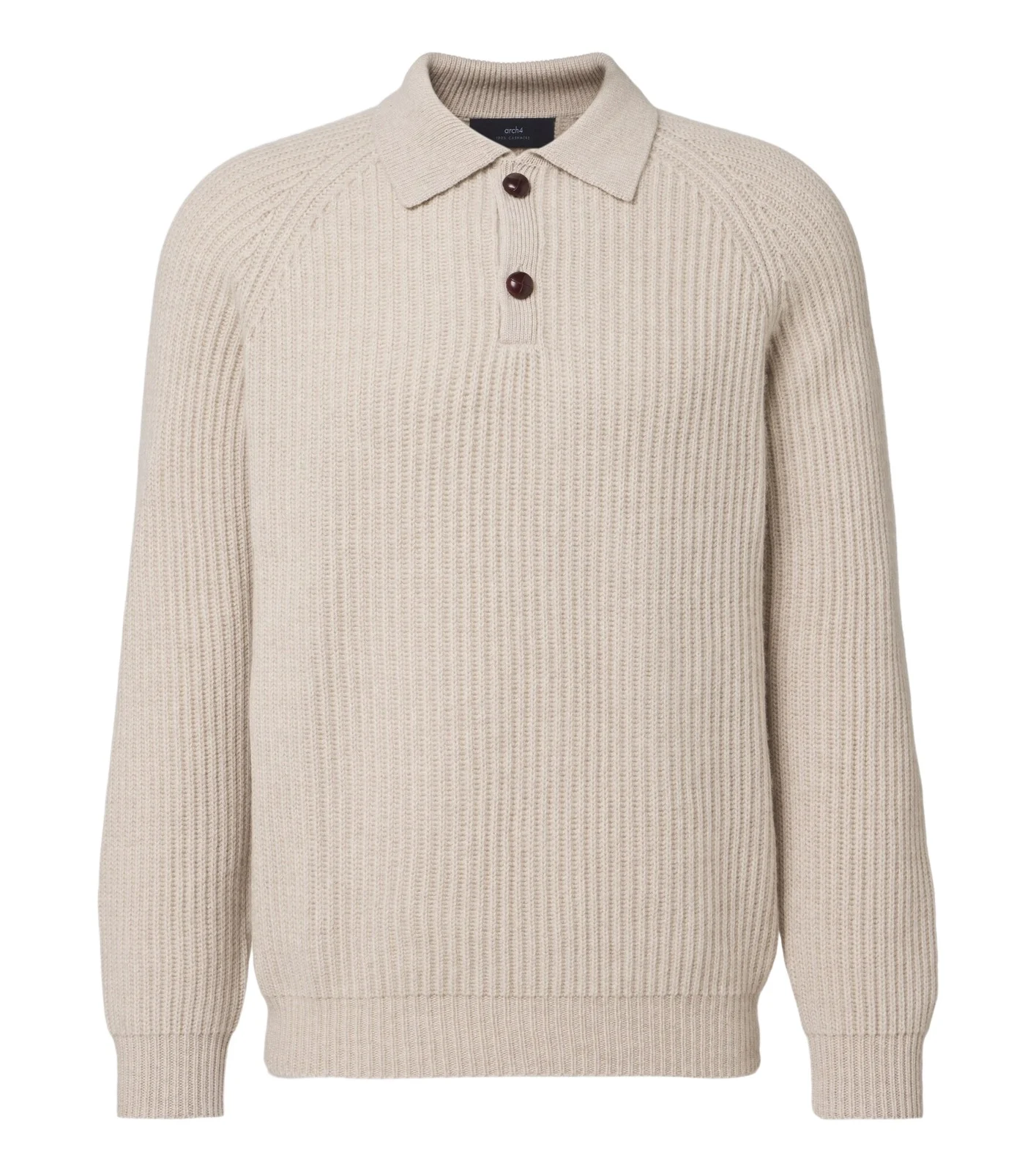 Arch4 Mr Darius cashmere polo sweater