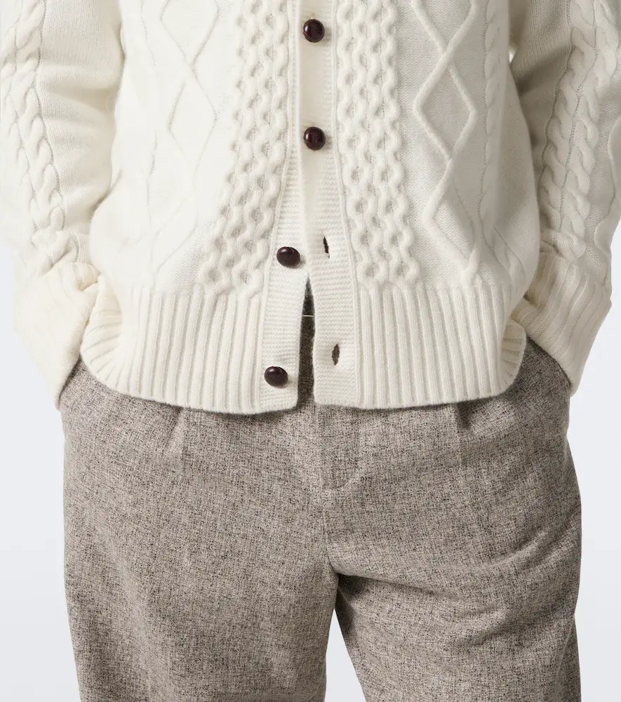 Arch4 Mr Columbia cable-knit cashmere cardigan | Thumbnail 4 Arch4 Mr Columbia cable-knit cashmere cardigan | Thumbnail 4