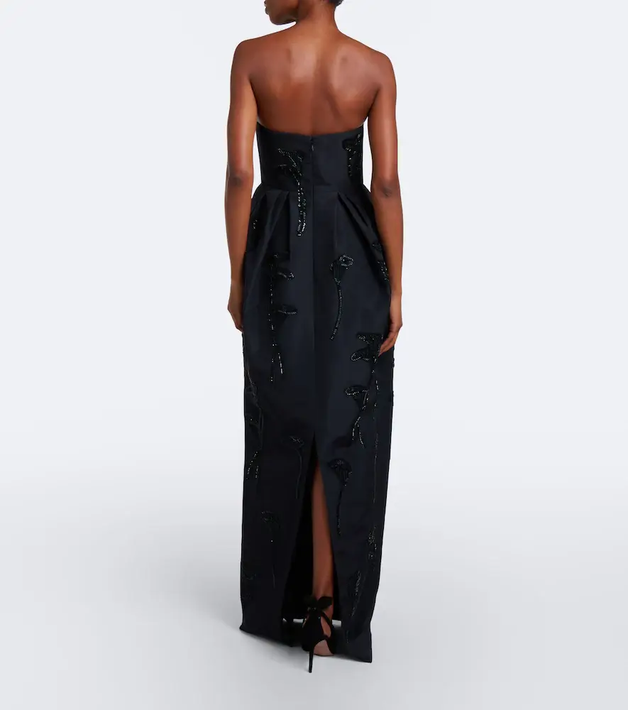 Carolina Herrera Embellished strapless silk bustier gown | Thumbnail 6 Carolina Herrera Embellished strapless silk bustier gown | Thumbnail 6