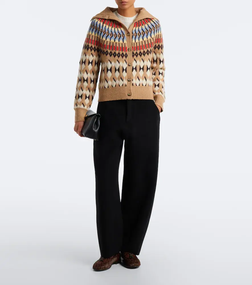 Polo Ralph Lauren Intarsia wool and cashmere cardigan | Thumbnail 4 Polo Ralph Lauren Intarsia wool and cashmere cardigan | Thumbnail 4