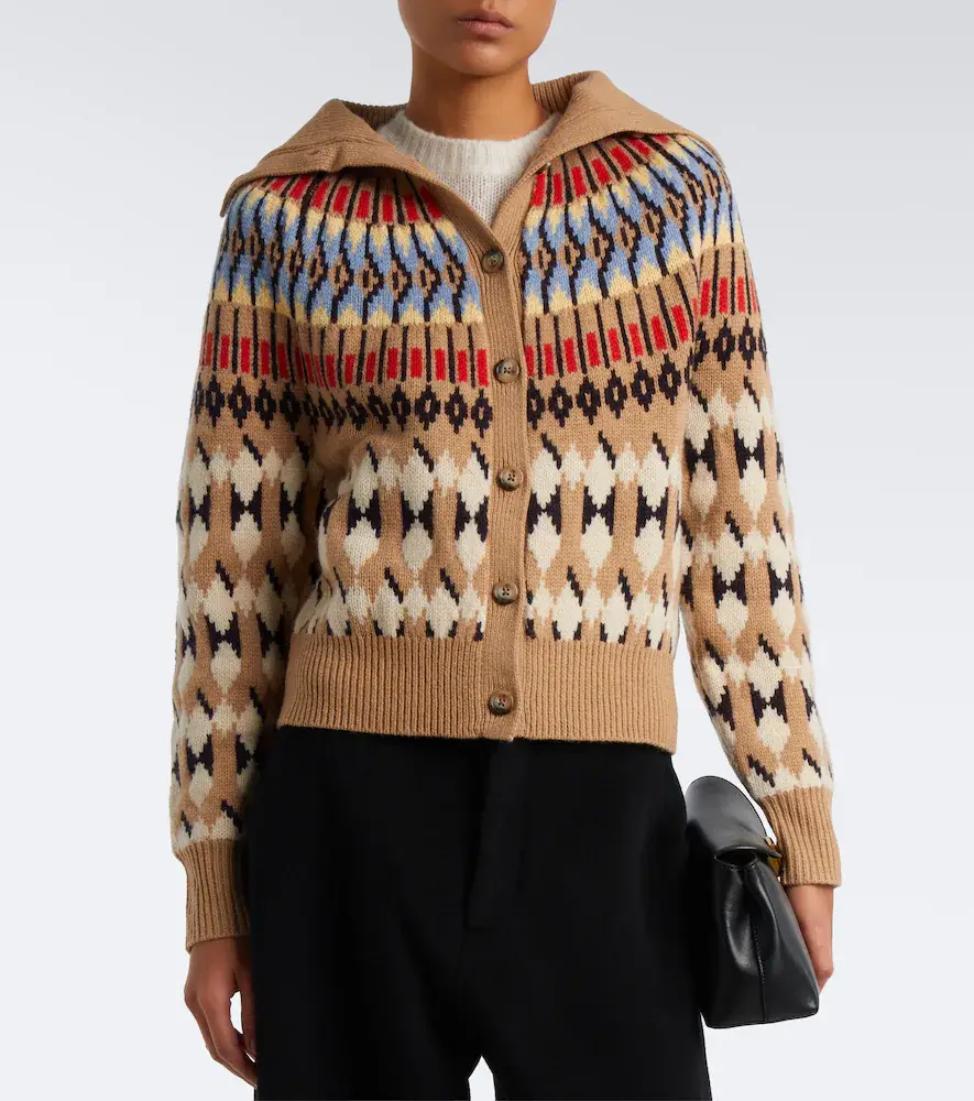Polo Ralph Lauren Intarsia wool and cashmere cardigan | Thumbnail 5 Polo Ralph Lauren Intarsia wool and cashmere cardigan | Thumbnail 5