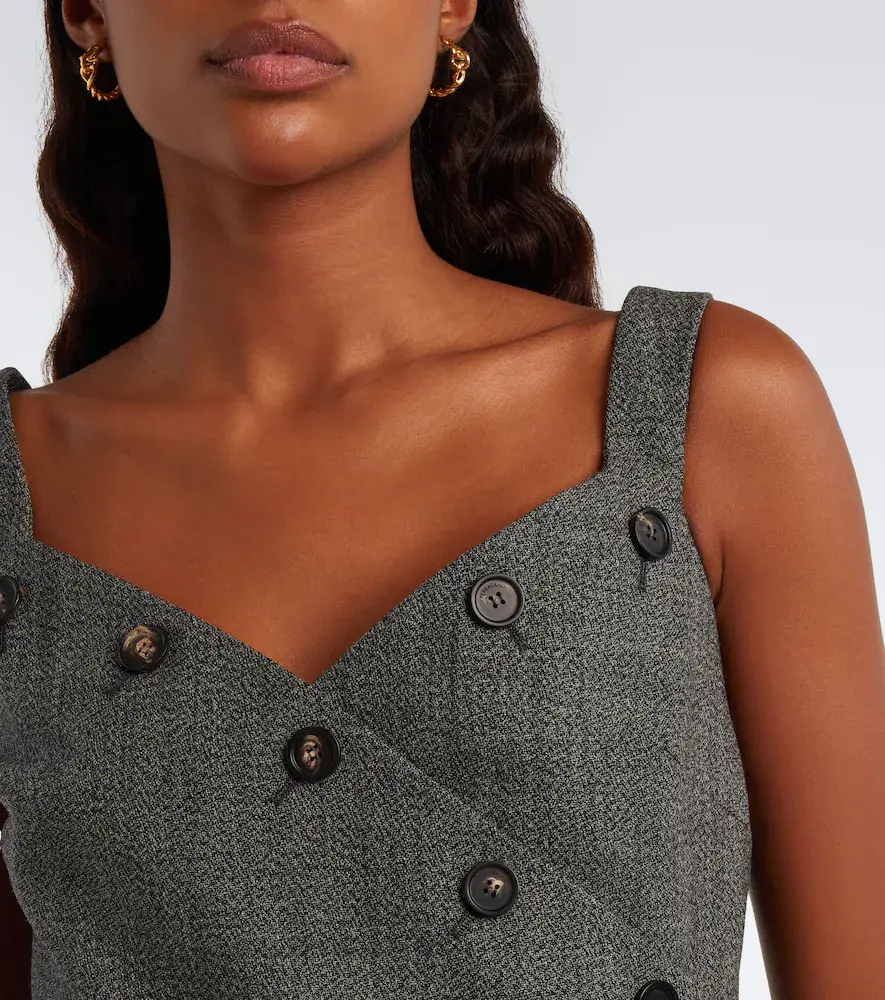 Ferragamo Paneled virgin wool top | Thumbnail 5 Ferragamo Paneled virgin wool top | Thumbnail 5