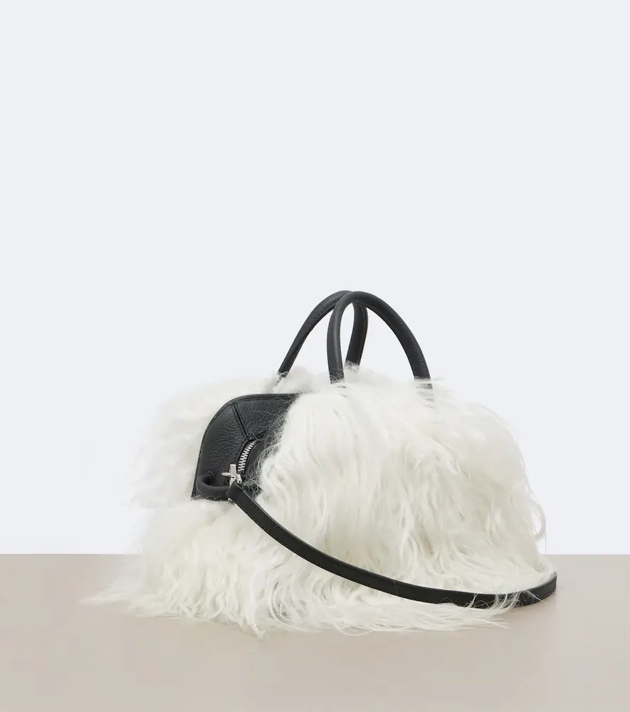 Jacquemus Turismo Small shearling bowling bag | Thumbnail 2 Jacquemus Turismo Small shearling bowling bag | Thumbnail 2