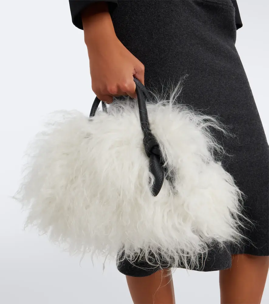 Jacquemus Turismo Small shearling bowling bag | Thumbnail 5 Jacquemus Turismo Small shearling bowling bag | Thumbnail 5