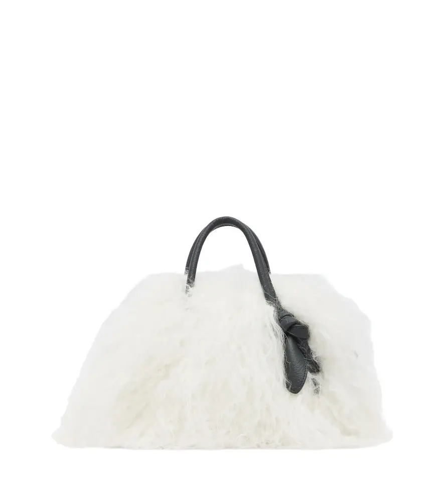 Turismo Small shearling bowling bag Turismo Small shearling bowling bag